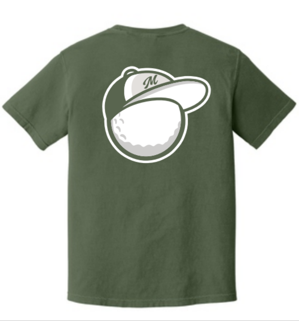 Miller Golf Club Classic Tee Hemp Green