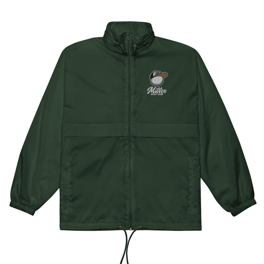 Miller Golf Club Unisex Windbreaker