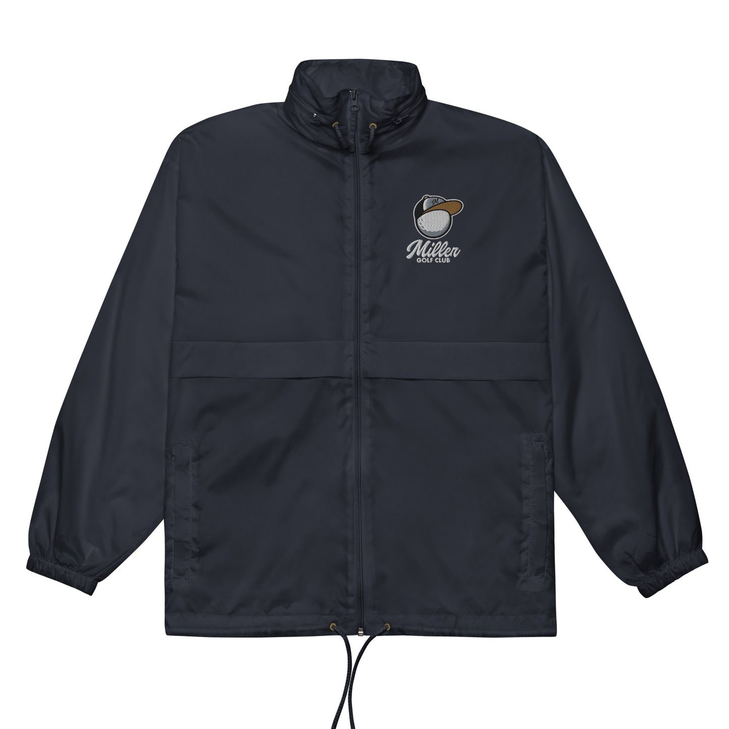 Miller Golf Club Unisex Windbreaker