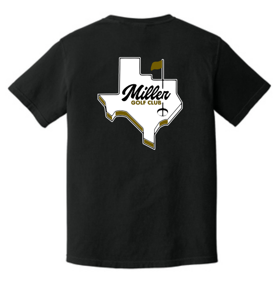 Miller Golf Club x Texas Edition Tee Black